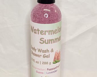 Watermelon Summer Body Wash & Shower Gel (10 oz.)