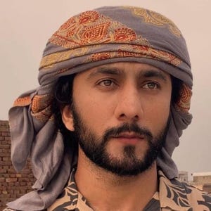 Silver Dusk | Grey Yemeni Shemagh - Traditional Arab Keffiyeh Scarf for Men