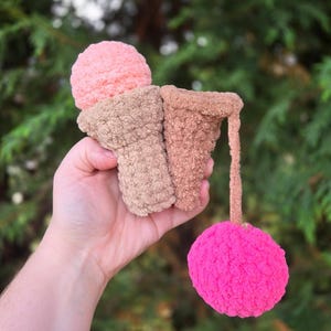 Modèle au crochet pour lancer et attraper des glaces - PDF UNIQUEMENT