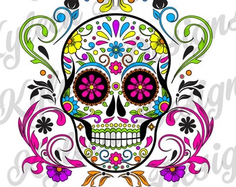 Download Sugar Skull Svg Etsy