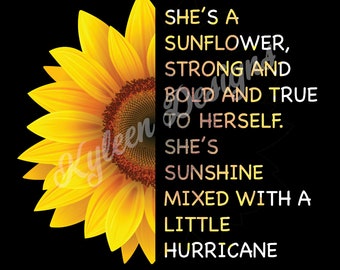 Download Sunflower Hurricane Etsy