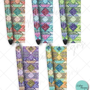 Aztec glitter pen wraps for waterslide high RES PNG