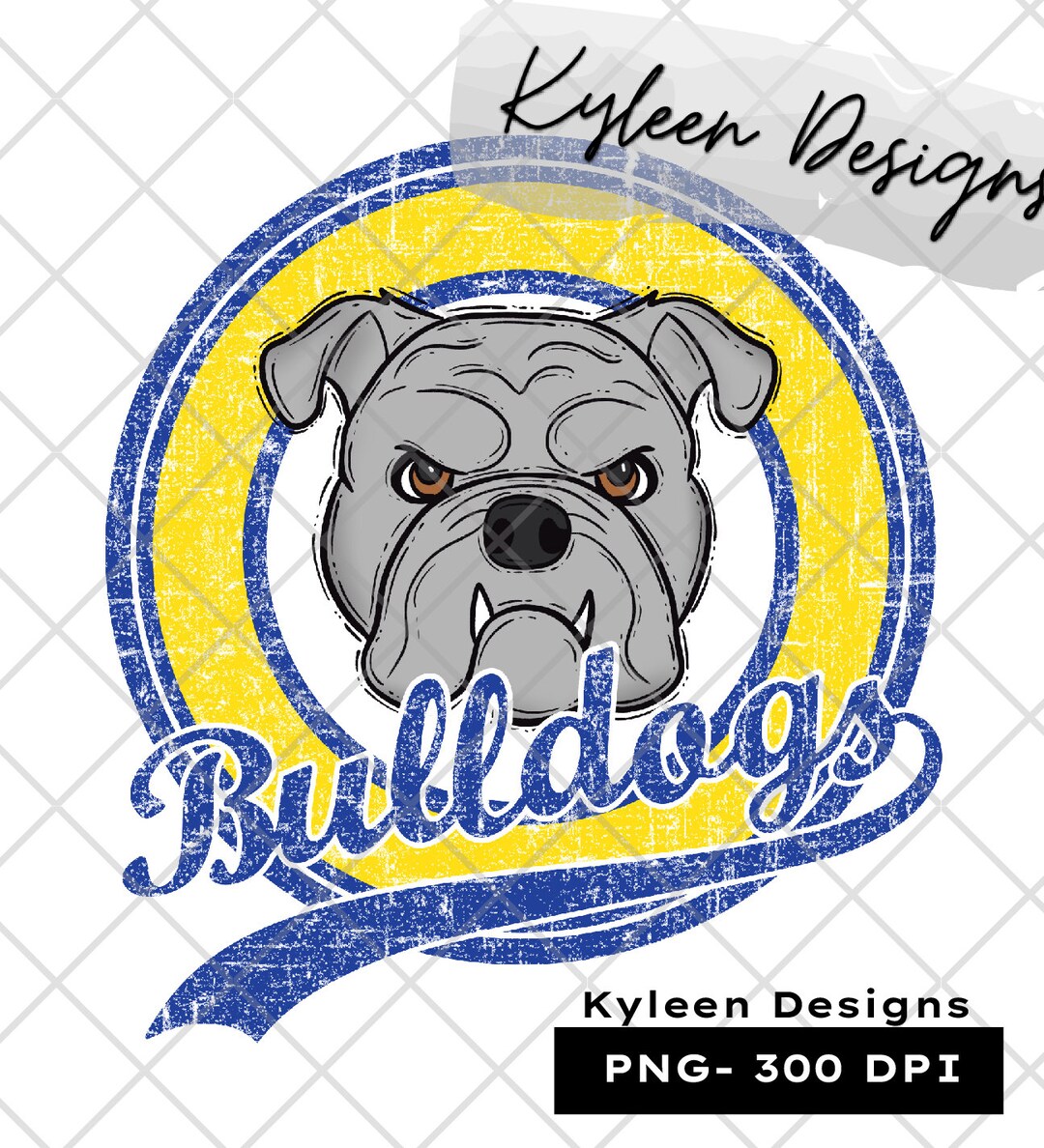 Bulldogs School Spirit High Res Bundle 300 Dpi PNG Digital File for ...