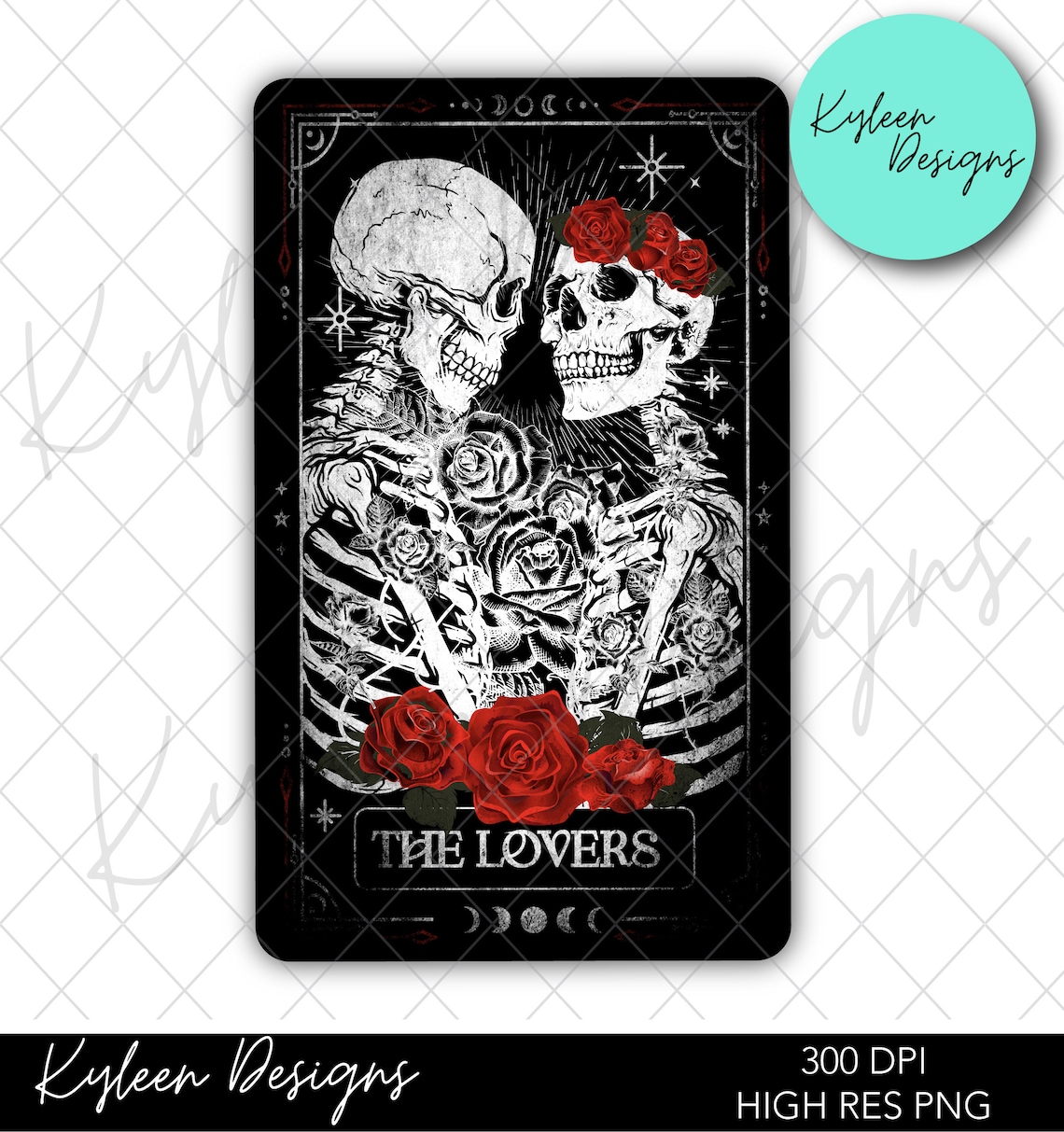 The Lovers Tarot Cards for Sublimation DTF Waterslide High Etsy