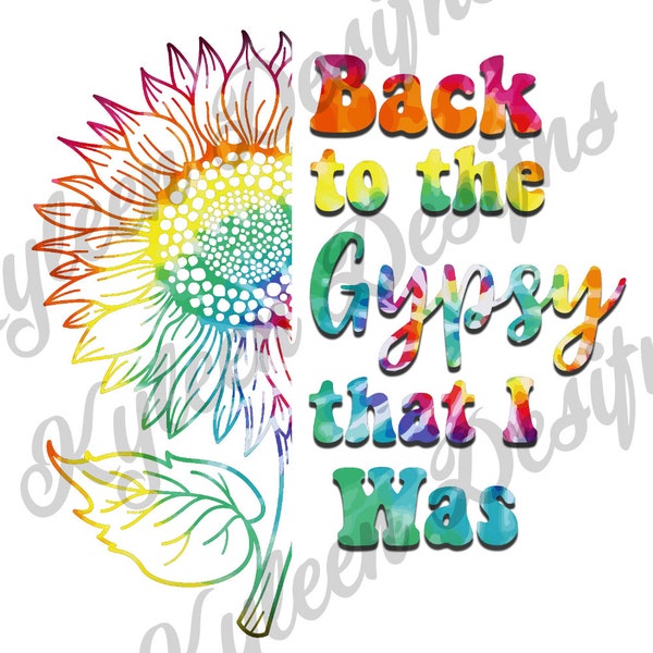 Back to the Gypsy that I was PNG file