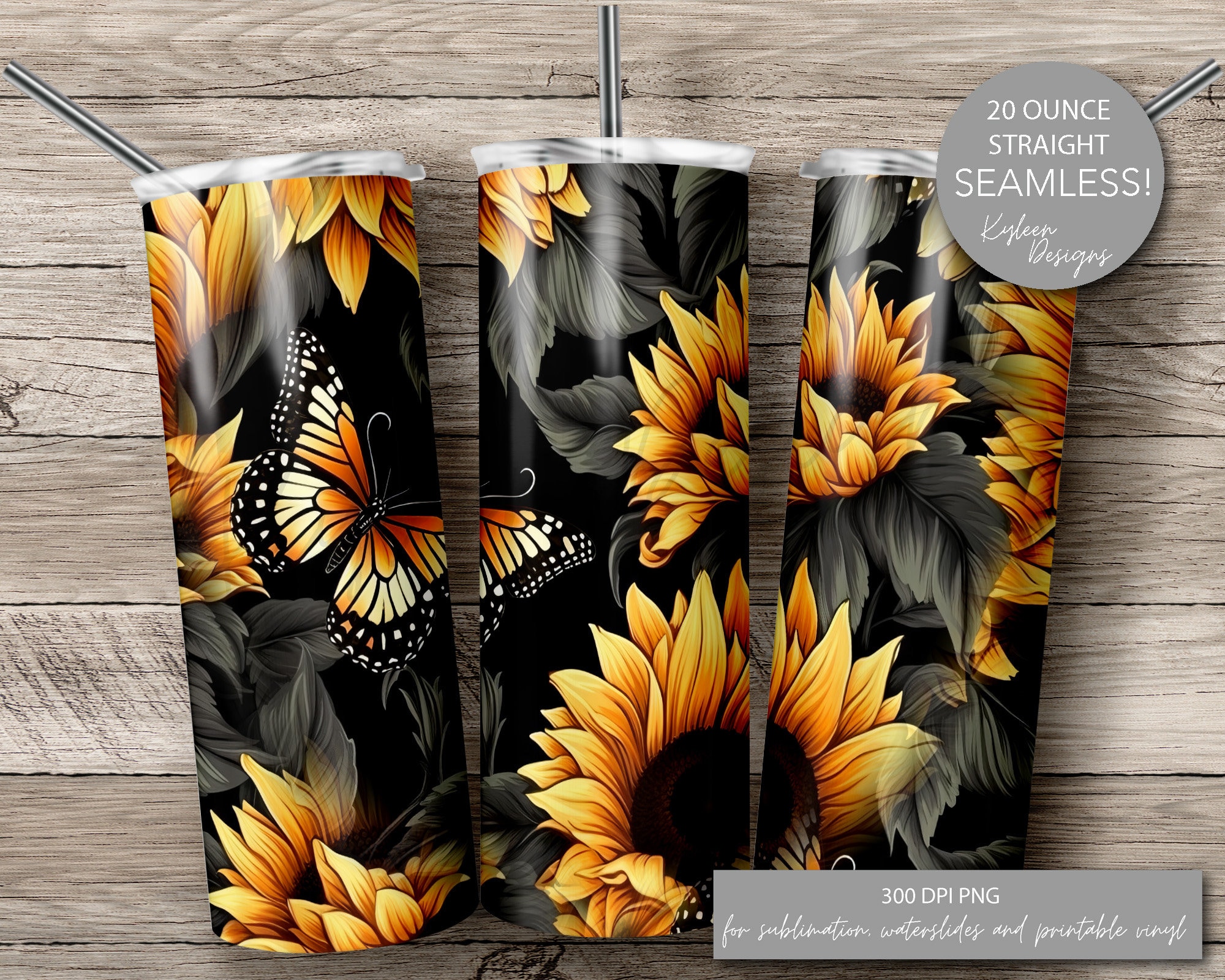 Blanket Sublimation 20 Panel (Cheetah and Sunflower Borders)