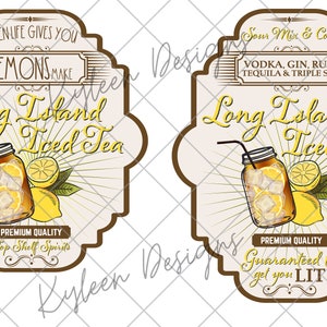 FILETS NUMÉRIQUES PNG de thé glacé Long Island
