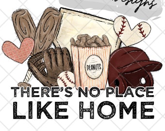 There's no place like home sublimation, waterslide, DTF, DTG, screen print etc High res PNG digital file 300dpi