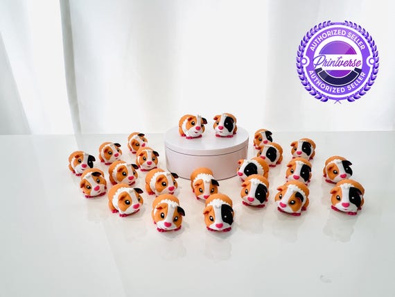 Mini Flexi Guinea Pig Articulated Fidget | 3D Printed | Articulated Fidget | Custom Figurine | Cute | Guinea Pig | Adorable