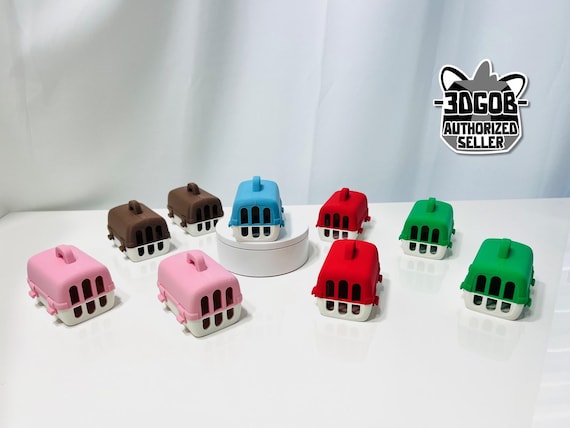 3D Printed High Details  Pet Carrier | 2 Sizes | All Colors