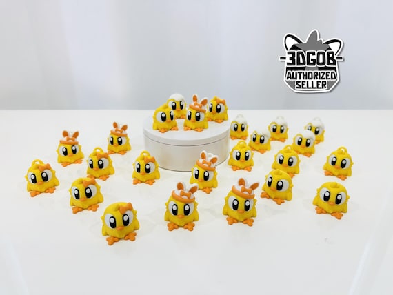 Easter Baby Chicks | Figurine | Colored Figure | 3D Printed | Decor | Cute Art | Gifts |