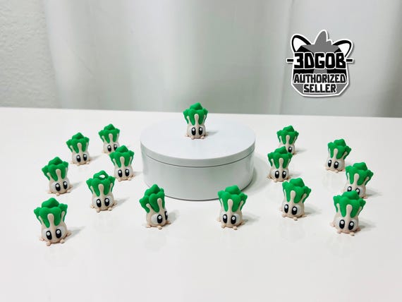 3D Printed BokChoy Veggie Fidget - Eco-Friendly PLA Decor - C13