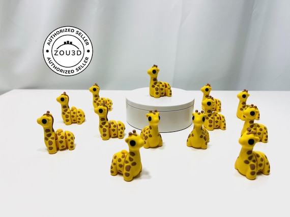 3D Printed Flexi Baby Giraffe | Articulated Fidget Figurine