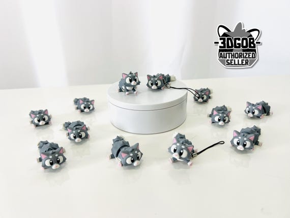 Flexi Cat Articulated Fidget | Flexi Figurine | Colored Figure | 3D Printed | Decor | Cute Art | Cat | Gifts