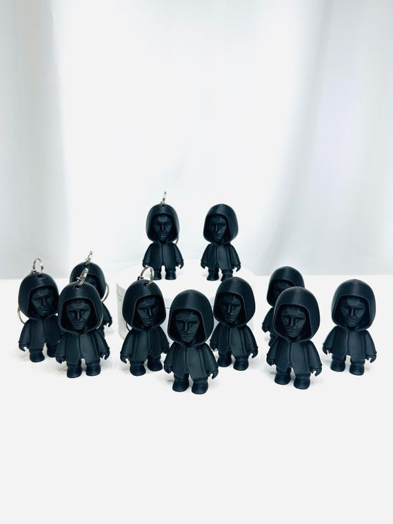 Squid Game Front Man | 1 Size | Soldier Figurine | 3D Printed | Keychain | Cute Art | Gifts |