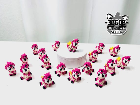 3D Printed Flexi Unicorn Articulated Fidget Figurine - Z4