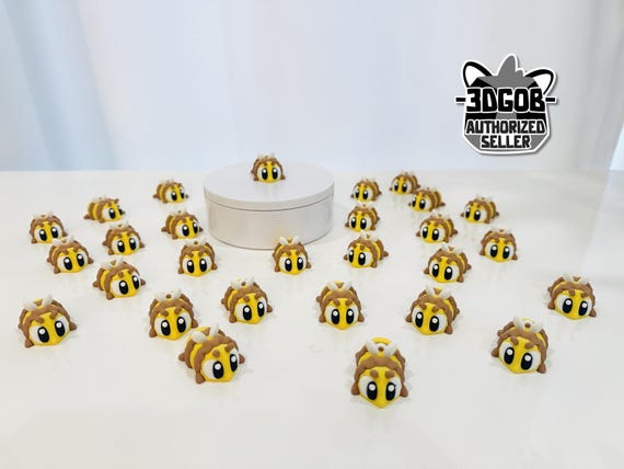 3D Printed Flexi Bee Articulated Fidget Figurine