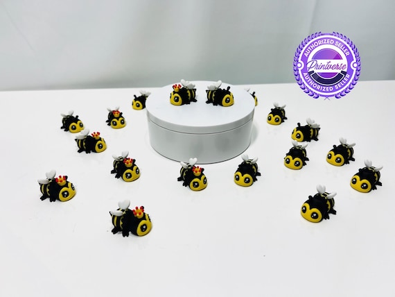 3D Printed Articulated Magnetic Flexi Mini Bee Fidget Figurine