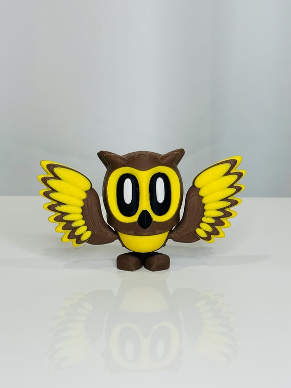 Blob Lab Owl Figures |Unique Gift for Wildlife  | Gift Idea