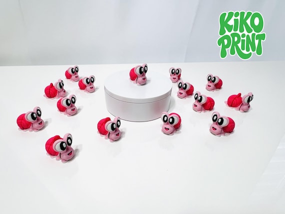 3D Printed High Details Flexi Snail Articulated Fidget Figurine D7