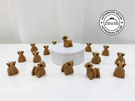 Flexi Baby Goat Articulated Fidget | Flexi Figurine | Colored Figure | 3D Printed | Decor | Cute Art | Baby Goat | Gifts