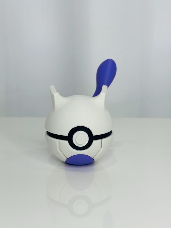 Mewtwo Pokeball Prop Classic N3D Desing | 3D Printed PLA | Collectible | Decor | Cute Art | Gifts |