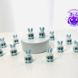 3D Printed High Details  Easter Egg Bunny (Him) - Eco-Friendly PLA Decor - Z6
