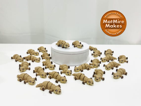 Mini Flexi River Otter | 3D Printed | Articulated Fidget | Custom Figurine | Cute | Adorable
