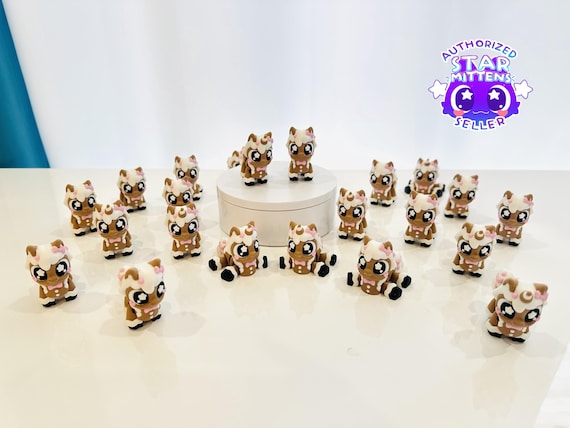 3D Printed Articulated Flexi Ginger Bread Unicorn - Eco-Friendly PLA Decor