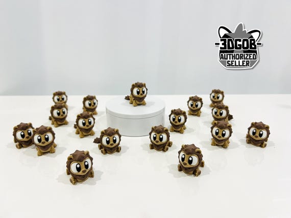 3D Printed Articulated Flexi Lion Fidget - Eco-Friendly PLA Decor -