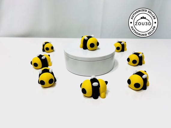 Flexi Baby Bee: 3D Printed Articulated Fidget Décor