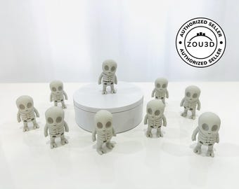 3D Printed Flexi Alien Skeleton: Articulated Fidget Figurine - A15