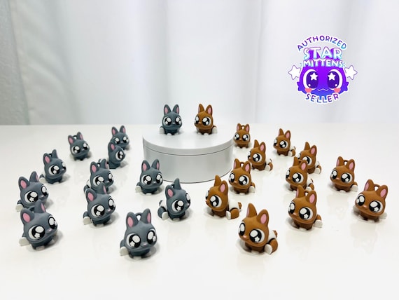 3D Printed Articulated Flexi Baby Bunny - Eco-Friendly PLA Decor