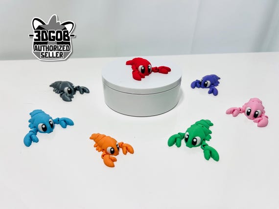 3D Printed Flexi High Details Lobster | Articulated Fidget Figurine - Z1