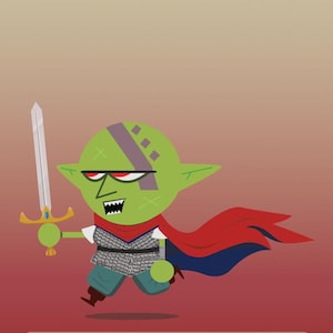 5 Goblin Tokens for Magic the Gathering