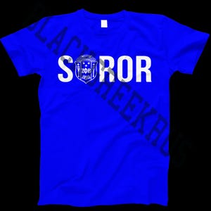 Zeta Phi Beta Sorority Soror T-Shirt | Zeta T-Shirt | Zeta Phi Beta Sorority, Inc