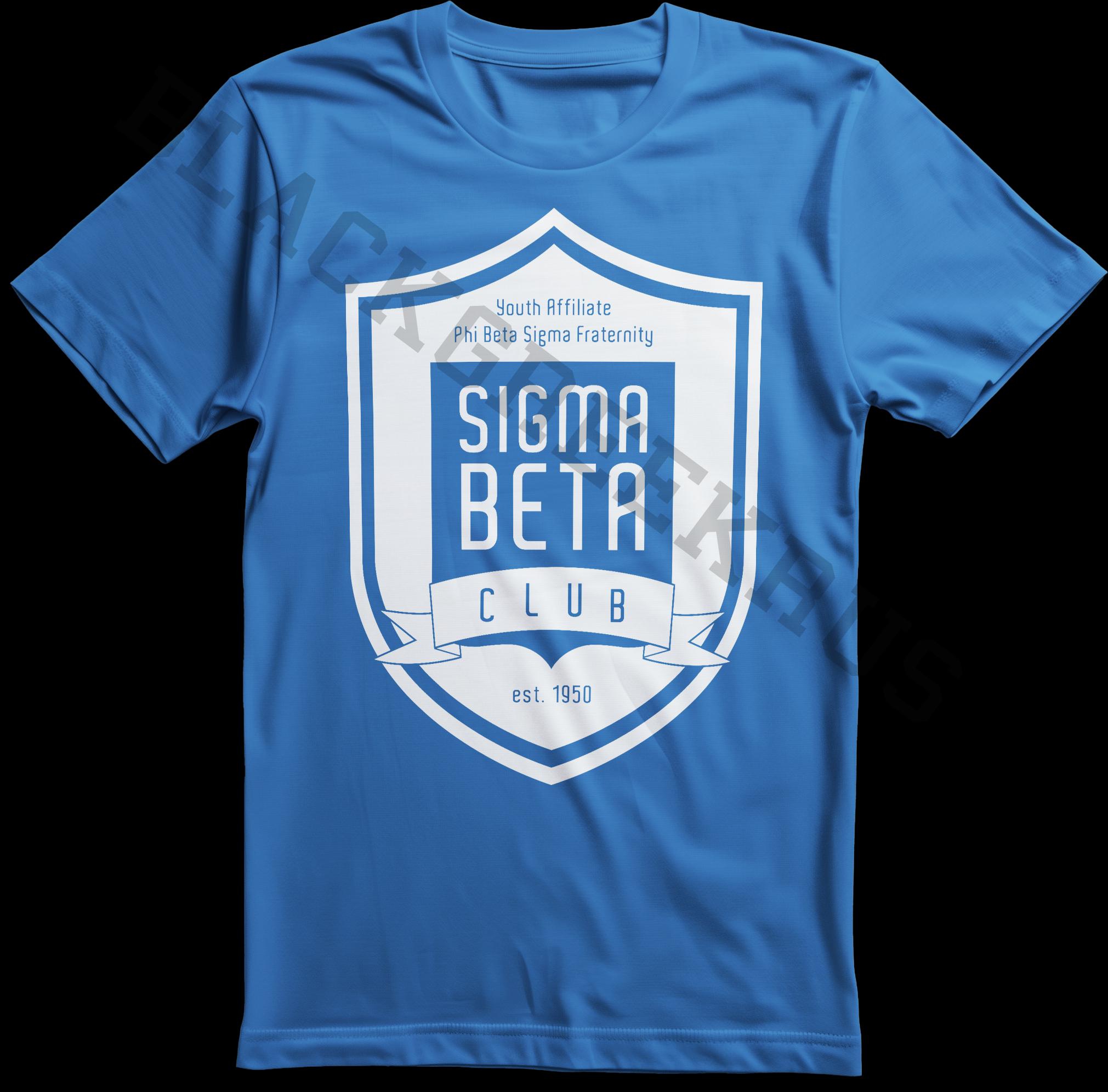 Sigma Beta Club T-Shirt | Sigma Beta Club T-Shirt | Phi Beta Sigma Youth |  Phi Beta Sigma Fraternity, image size:2021x1992