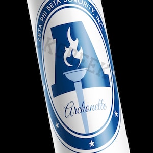 Archonette Club Tumbler 20 oz | Arconette Club Tumbler Customized | Zeta Phi Beta Youth | Zeta Phi Beta Sorority