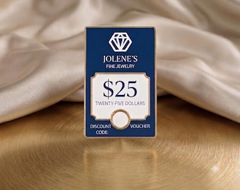 Custom Jewelry Gift Voucher