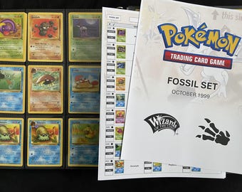 fossil set pokemon cards list pokemon fossil pack card list Pokemon TCG: Fossil Unlimited Blister Booster Pack Sealed (Lapras) TBC Games