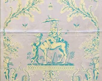 Vintage Scalamandre Fabric Pure Silk Showroom Sample