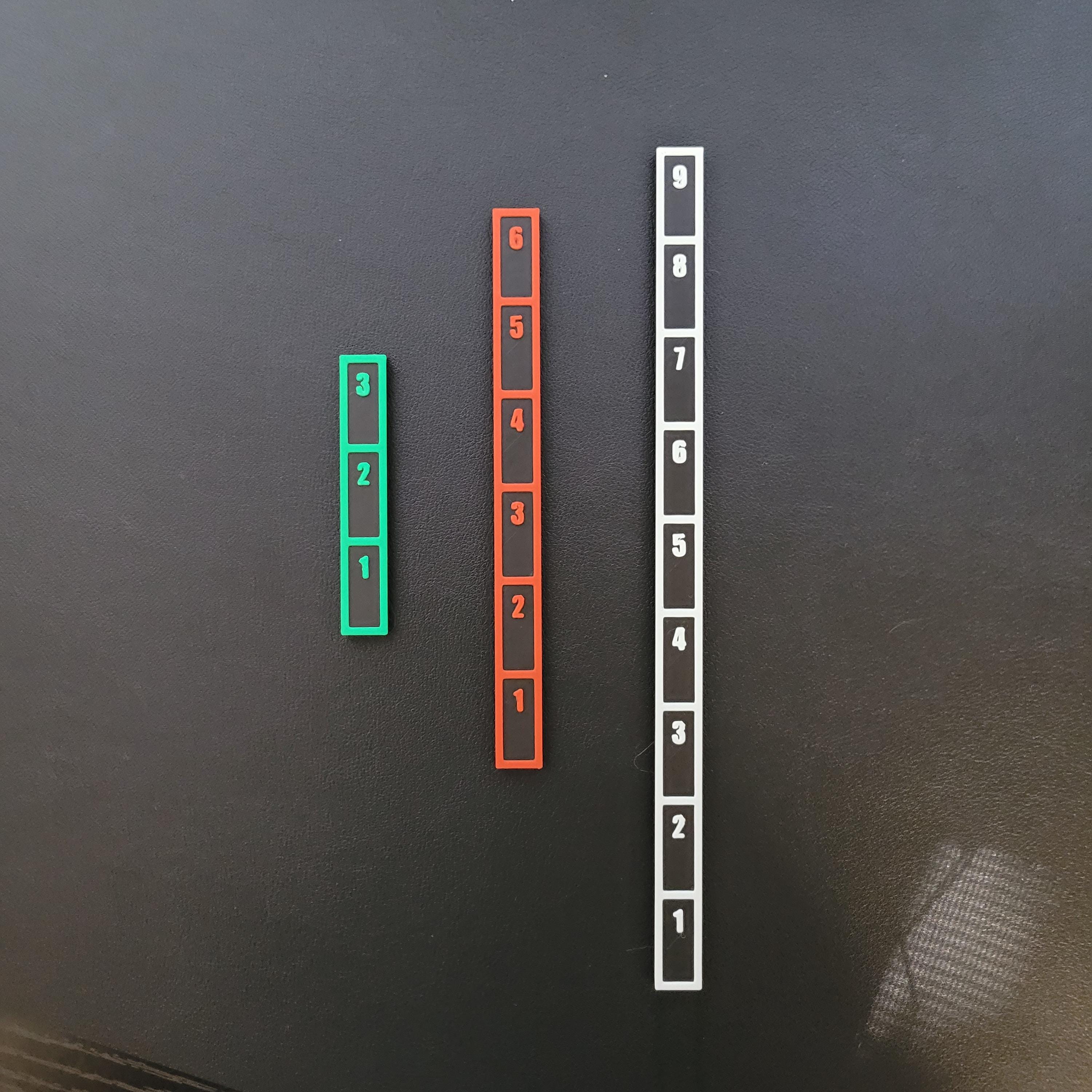 Wargaming Movement Ruler Set – 3