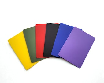 Low Profile TCG Dividers 6 Pack | Blank | Compatible with One Piece OPTCG and Trading Card Games | 3D Printed Organizer Partition