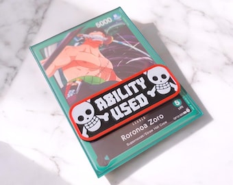 Benutzter Fähigkeits Token | 5 oder 10er Packungen | Kompatibel mit One Piece TKG | 3D gedruckte Status Marker | Benutzerdefinierte Farben | Personalisierte TKG Token