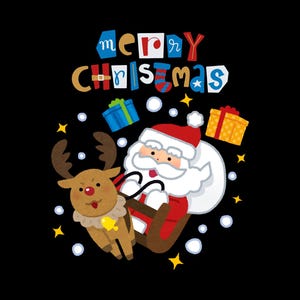 Polar Bear Christmas Design for T-Shirts & Gifts | PNG Sublimation File | Festive Clipart for Cricut