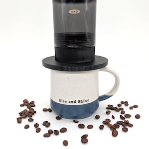 OXO Rapid Brewer Single Cup Adapter | Brew Directly into Coffee Mug | Black PETG