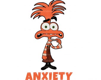 Inside Out 2 Anxiety Png Svg, Family Vacation Sublimation (Digital File Download)