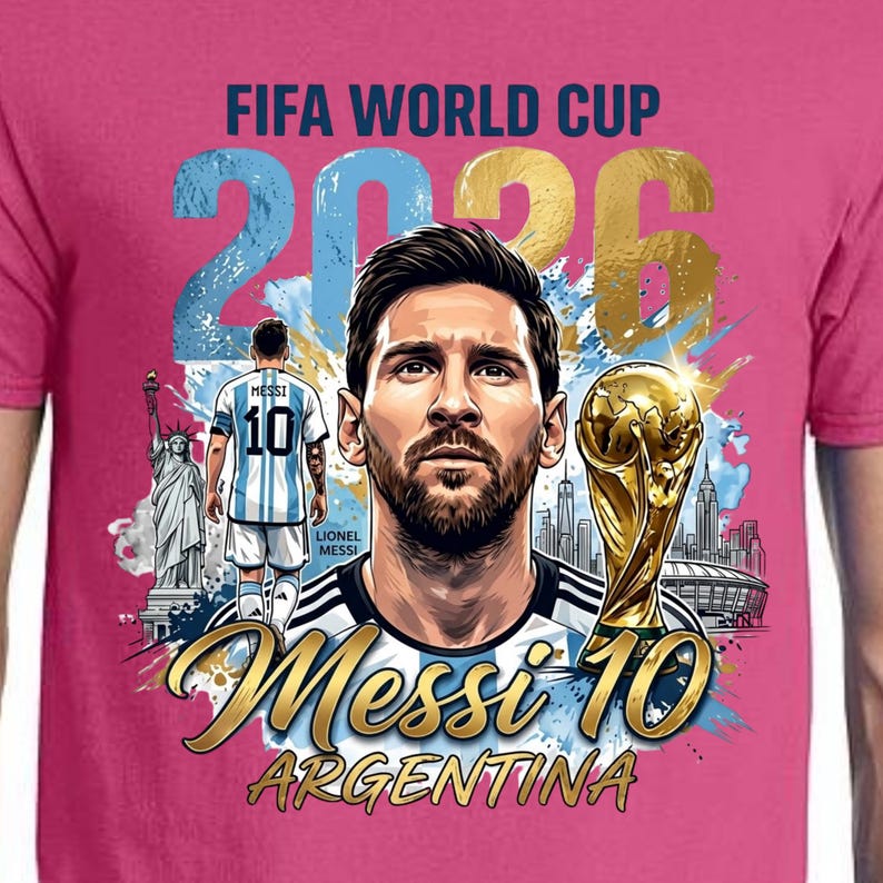 Messi worldcup 2026 PNG svg , Soccer tshirt design, 2026 World Football Graphic, Sports Sublimation, Cricut File, Digital Print Download