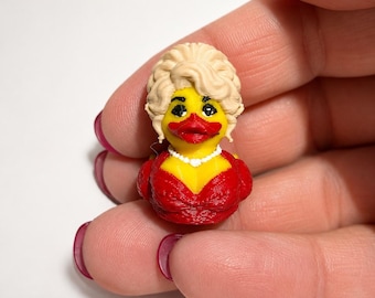 Mahjong Dolly Duck Schmuckstück – 6 Stück