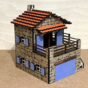 Maison provençale pour village et crèche de noël